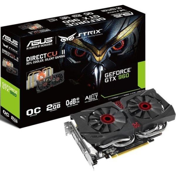 Eladó Már csak volt!!! Asus STRIX-GTX960-DC2OC-2G videókártya - olcsó, Új Eladó Már csak volt!!! - Miskolc ( Borsod-Abaúj-Zemplén ) fotó