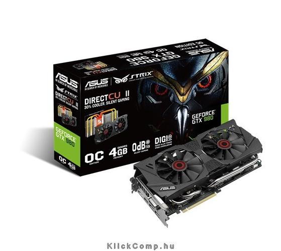 Eladó Már csak volt!!! ASUS STRIX-GTX980-DC2OC-4GD5 Videókártya - olcsó, Új Eladó Már csak volt!!! - Miskolc ( Borsod-Abaúj-Zemplén ) fotó