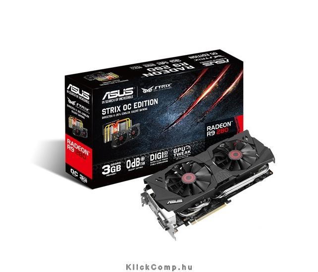 Eladó Már csak volt!!! Asus STRIX-R9280-OC-3GD5 videókártya - olcsó, Új Eladó Már csak volt!!! - Miskolc ( Borsod-Abaúj-Zemplén ) fotó