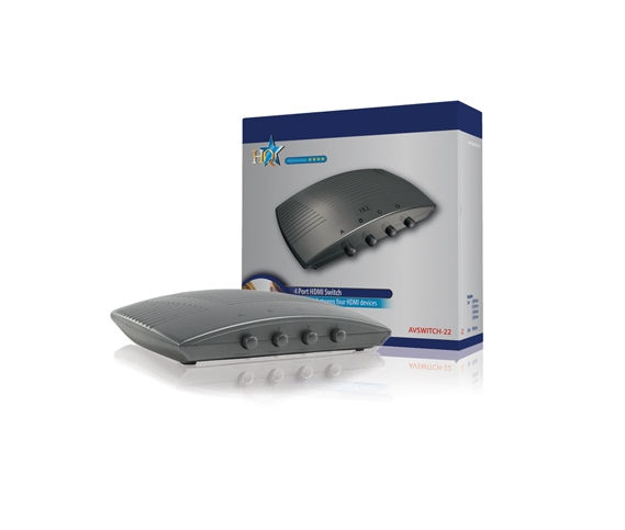 Eladó Már csak volt!!! 4 portos HDMI® kapcsoló - olcsó, Új Eladó Már csak volt!!! - Miskolc ( Borsod-Abaúj-Zemplén ) fotó
