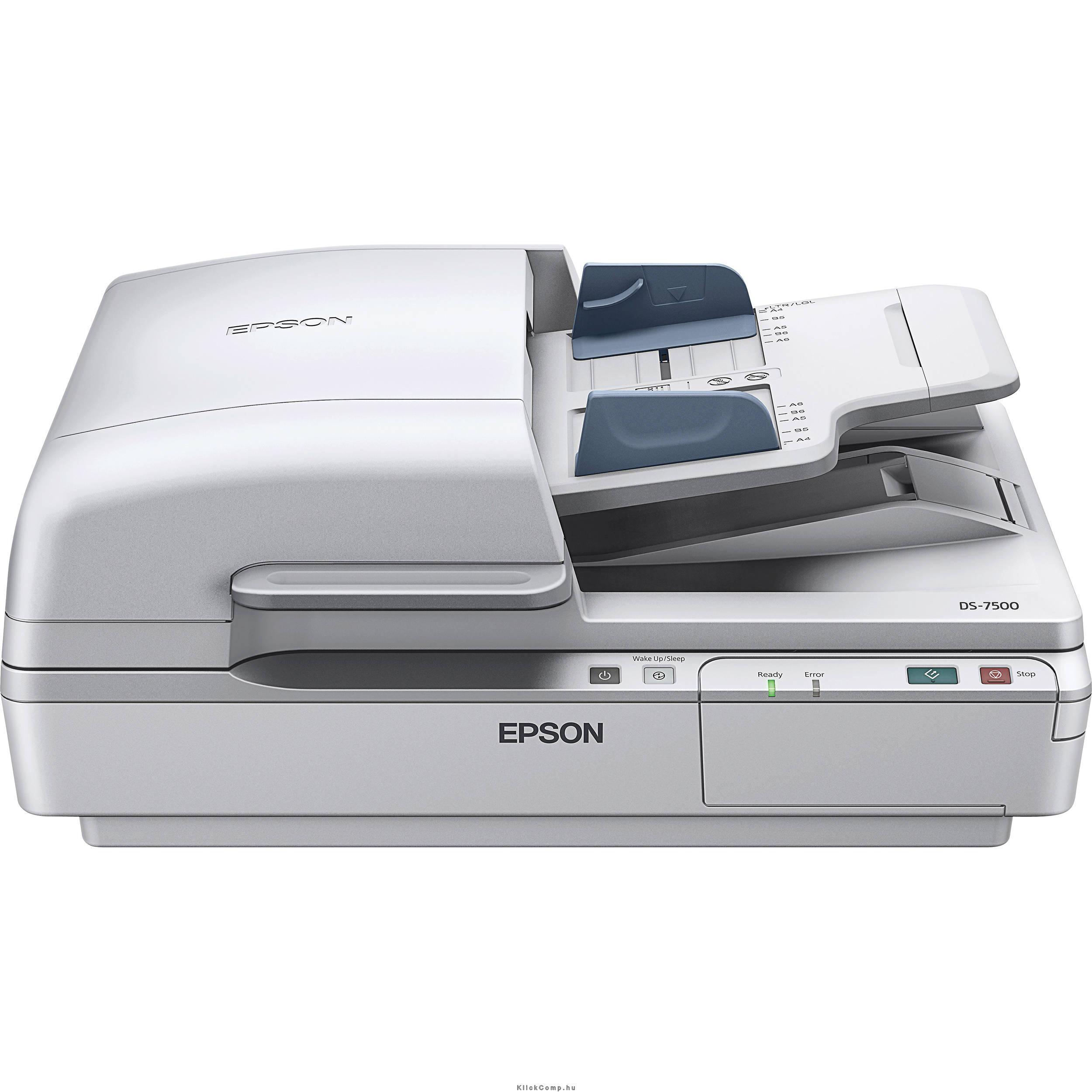 Eladó Már csak volt!!! EPSON Docuscanner WorkForce DS-7500, ADF, USB, A4 40lap perc, 1200 dpi, duplex - olcsó, Új Eladó Már csak volt!!! - Miskolc ( Borsod-Abaúj-Zemplén ) fotó