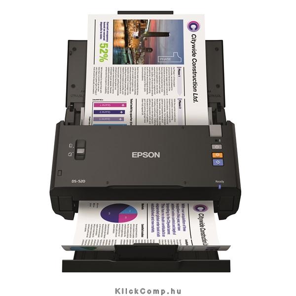 Eladó Már csak volt!!! EPSON Docuscanner WorkForce DS-520, USB, Duplex, ADF, A4 30 lap perc, 600 dpi - olcsó, Új Eladó Már csak volt!!! - Miskolc ( Borsod-Abaúj-Zemplén ) fotó