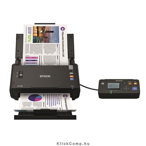 Eladó Már csak volt!!! EPSON Docuscanner WorkForce DS-520N, USB Háló, Duplex, ADF, A4 30 lap perc, 600 - olcsó, Új Eladó Már csak volt!!! - Miskolc ( Borsod-Abaúj-Zemplén ) fotó
