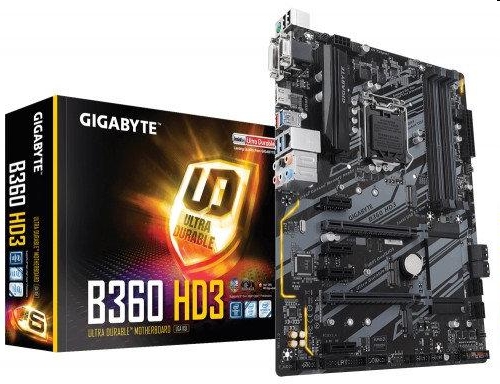 Eladó Már csak volt!!! Alaplap B360 s1151 Gigabyte B360 HD3 - olcsó, Új Eladó Már csak volt!!! - Miskolc ( Borsod-Abaúj-Zemplén ) fotó