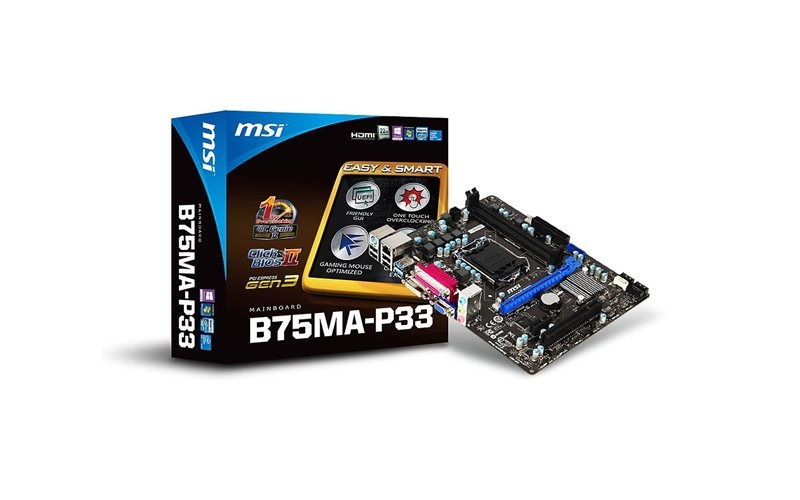 Eladó Már csak volt!!! MSI B75MA-P33 mATX skt1155 alaplap - olcsó, Új Eladó Már csak volt!!! - Miskolc ( Borsod-Abaúj-Zemplén ) fotó