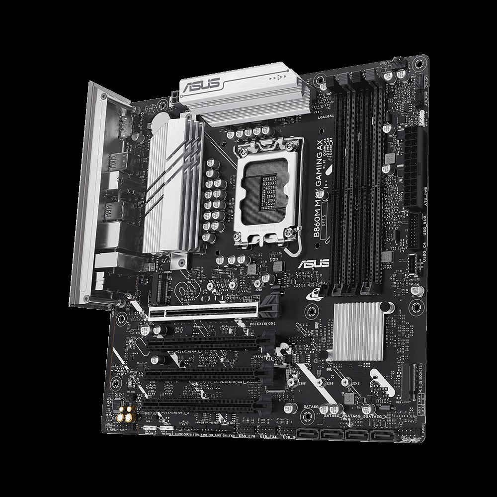 Eladó Alaplap B860 LGA1851 4xDDR5 Asus B860M MAX GAMING AX WiFi mATX B860M-MAX-GAMING- - olcsó, Új Eladó - Miskolc ( Borsod-Abaúj-Zemplén ) fotó