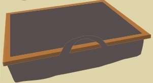 Eladó Már csak volt!!! Notebook tartó babtábla nagy szürke - dió ( ölben laptop párna) - olcsó, Új Eladó Már csak volt!!! - Miskolc ( Borsod-Abaúj-Zemplén ) fotó