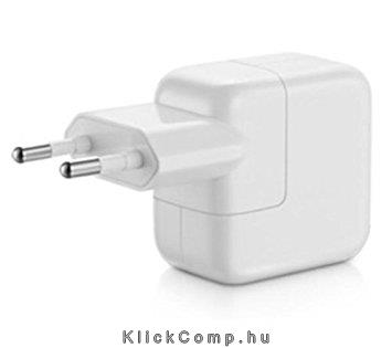 Eladó Már csak volt!!! Telefon töltő fej iPad (230V fali; gyári kivitel; 12W 5V-2,4A; fehér) - olcsó, Új Eladó Már csak volt!!! - Miskolc ( Borsod-Abaúj-Zemplén ) fotó