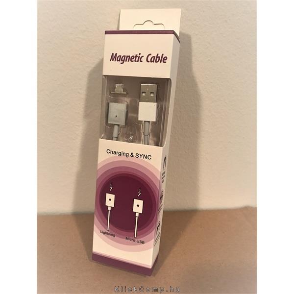 Eladó Már csak volt!!! Kábel Mágneses Rózsaszín; USB-microUSB; Telefonban hagyható mágneses csatlakozóv - olcsó, Új Eladó Már csak volt!!! - Miskolc ( Borsod-Abaúj-Zemplén ) fotó