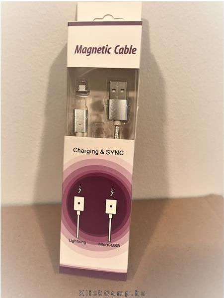 Eladó Már csak volt!!! Kábel Mágneses Arany; USB-Lightning; Telefonban hagyható mágneses csatlakozóvég; - olcsó, Új Eladó Már csak volt!!! - Miskolc ( Borsod-Abaúj-Zemplén ) fotó