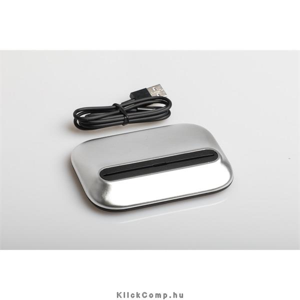 Eladó Már csak volt!!! Telefon dokkoló Lightning Alumínium (ezüst; USB kábel, lightning dokkoló; dobozo - olcsó, Új Eladó Már csak volt!!! - Miskolc ( Borsod-Abaúj-Zemplén ) fotó