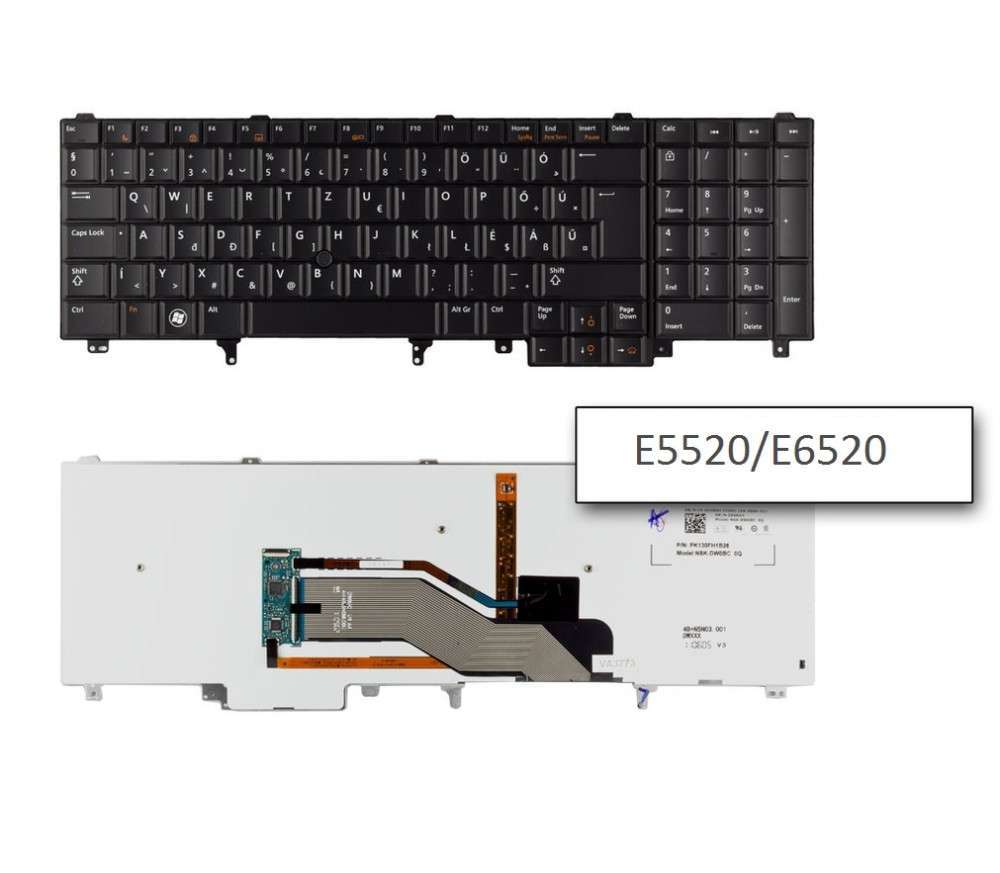 Eladó Már csak volt!!! Dell Latitude E5520 E6520 magyar háttérvilágításos billentyűzet - olcsó, Új Eladó Már csak volt!!! - Miskolc ( Borsod-Abaúj-Zemplén ) fotó