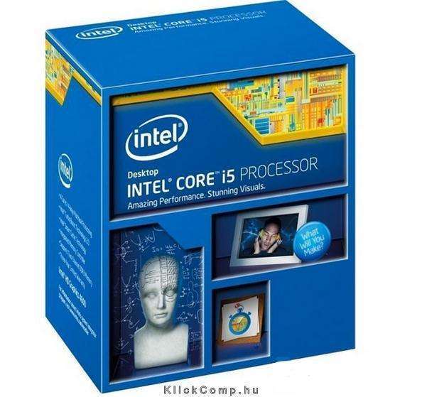 Eladó Már csak volt!!! Intel Core i5-4440 3100Mhz 6MBL3 Cache 22nm 84W skt1150 Haswell BOX - olcsó, Új Eladó Már csak volt!!! - Miskolc ( Borsod-Abaúj-Zemplén ) fotó