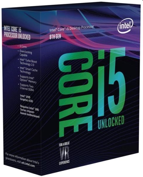 Eladó Már csak volt!!! Intel processzor Core i5 3,60GHz LGA1151 9MB (i5-8600K) box - olcsó, Új Eladó Már csak volt!!! - Miskolc ( Borsod-Abaúj-Zemplén ) fotó