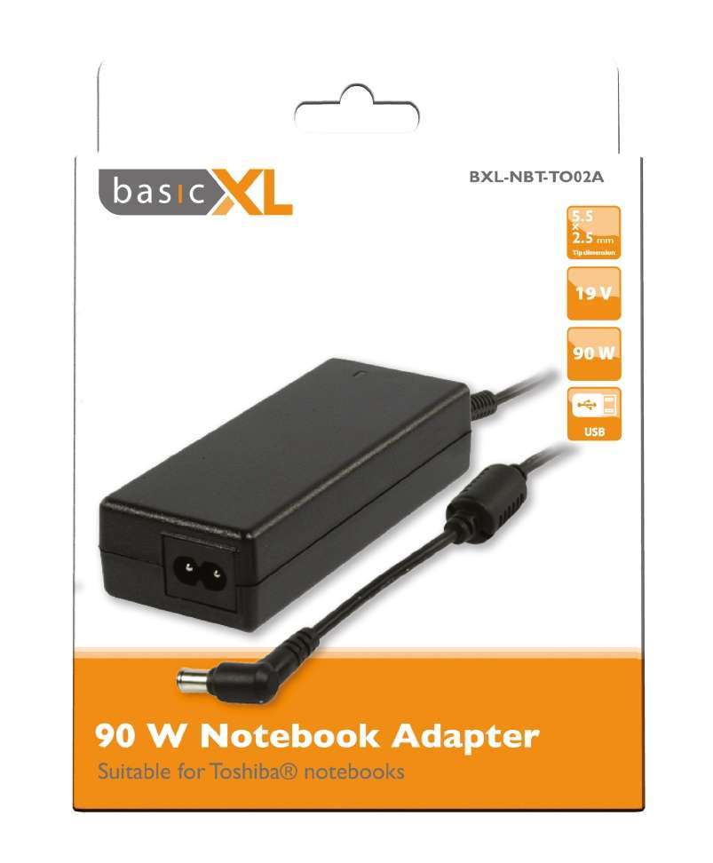 Eladó Már csak volt!!! basicXL 90 W notebook adapter Toshiba számára - olcsó, Új Eladó Már csak volt!!! - Miskolc ( Borsod-Abaúj-Zemplén ) fotó