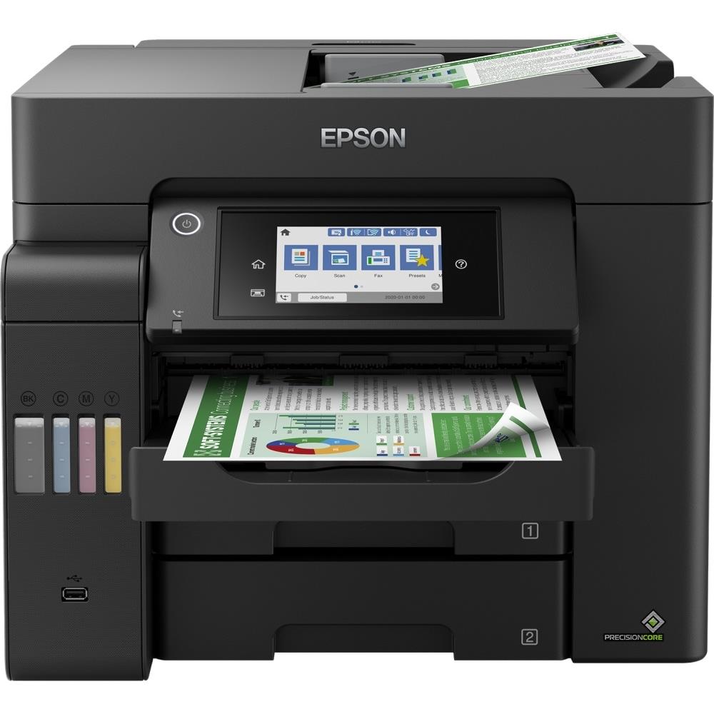 Eladó MFP tintasugaras A4 Epson EcoTank L6550 színes MFP DADF duplex LAN WIFI FAX 3év - olcsó, Új Eladó - Miskolc ( Borsod-Abaúj-Zemplén ) fotó