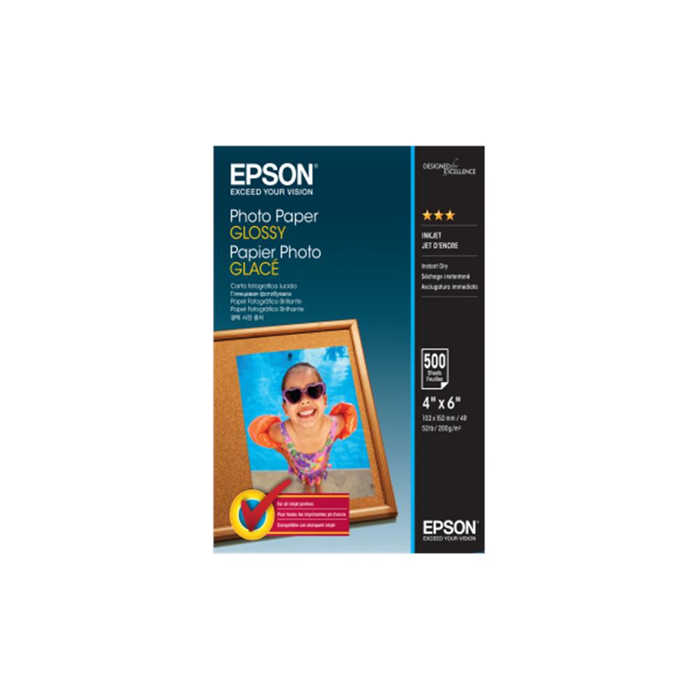 Eladó Fotó papír Epson Photo Paper Glossy 10x15cm 500 sheet - olcsó, Új Eladó - Miskolc ( Borsod-Abaúj-Zemplén ) fotó