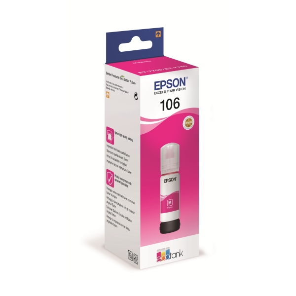 Eladó Epson EcoTank 106 bíbor tintatartály - olcsó, Új Eladó - Miskolc ( Borsod-Abaúj-Zemplén ) fotó