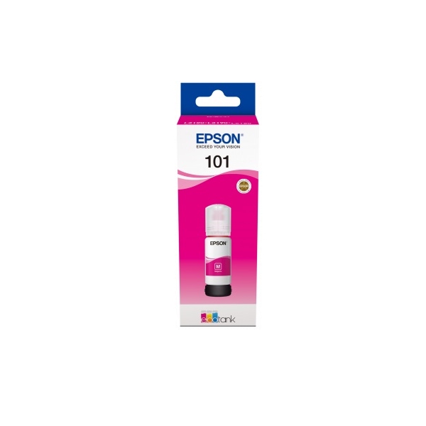 Eladó Epson Ecotank 101 magenta tintatartály 70ml 6000 oldal - olcsó, Új Eladó - Miskolc ( Borsod-Abaúj-Zemplén ) fotó