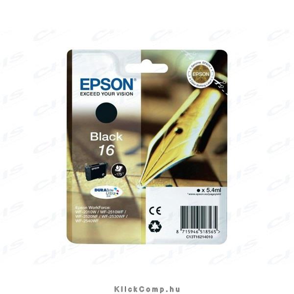 Eladó Már csak volt!!! EPSON T1621 tintapatron fekete 5,40 ml Patron 16 - olcsó, Új Eladó Már csak volt!!! - Miskolc ( Borsod-Abaúj-Zemplén ) fotó