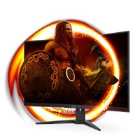 Eladó Monitor Ívelt Gaming 31.5" 1920x1080 1ms 2xHDMI DisplayPort 240Hz AOC - olcsó, Új Eladó - Miskolc ( Borsod-Abaúj-Zemplén ) fotó 2