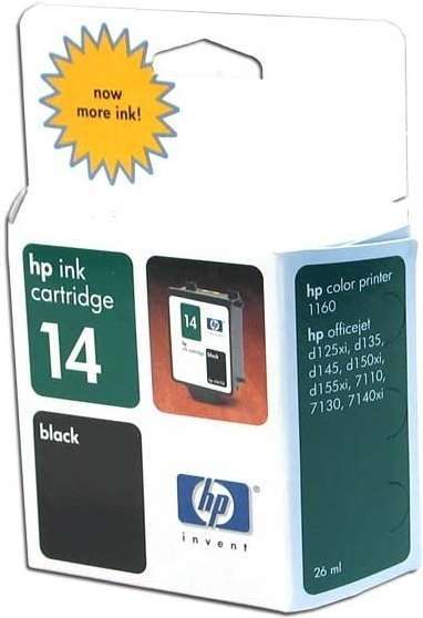 Eladó Már csak volt!!! hp (14) black ink cartridge ( tintapatron ) cp1160,officejet d - olcsó, Új Eladó Már csak volt!!! - Miskolc ( Borsod-Abaúj-Zemplén ) fotó