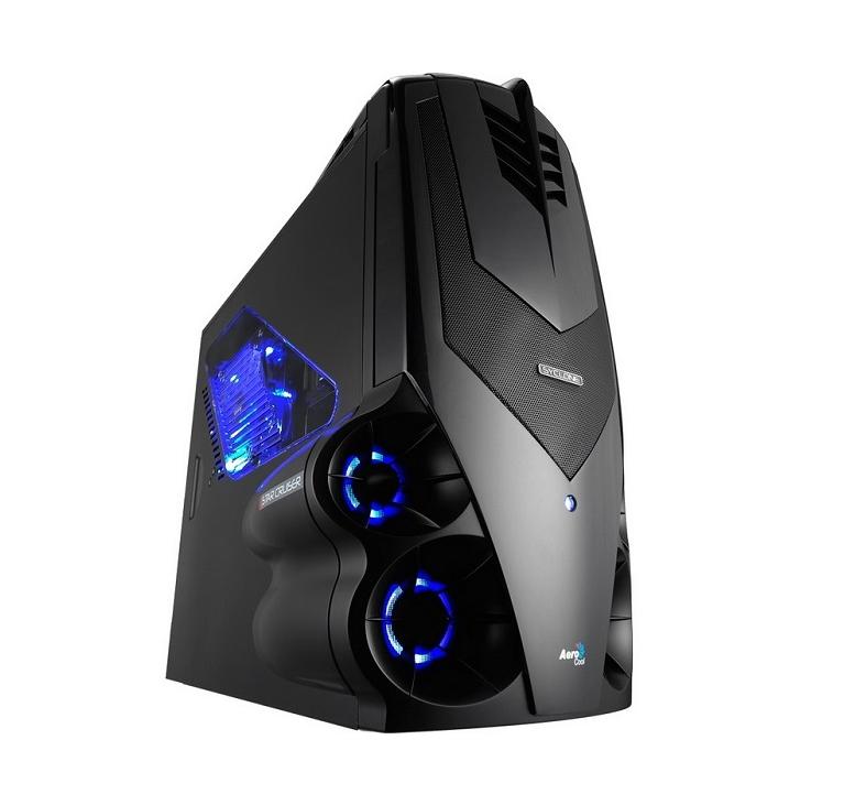 Eladó Már csak volt!!! Számítógépház Midi ház USB3.0 fekete-kék Aerocool Syclone II - olcsó, Új Eladó Már csak volt!!! - Miskolc ( Borsod-Abaúj-Zemplén ) fotó