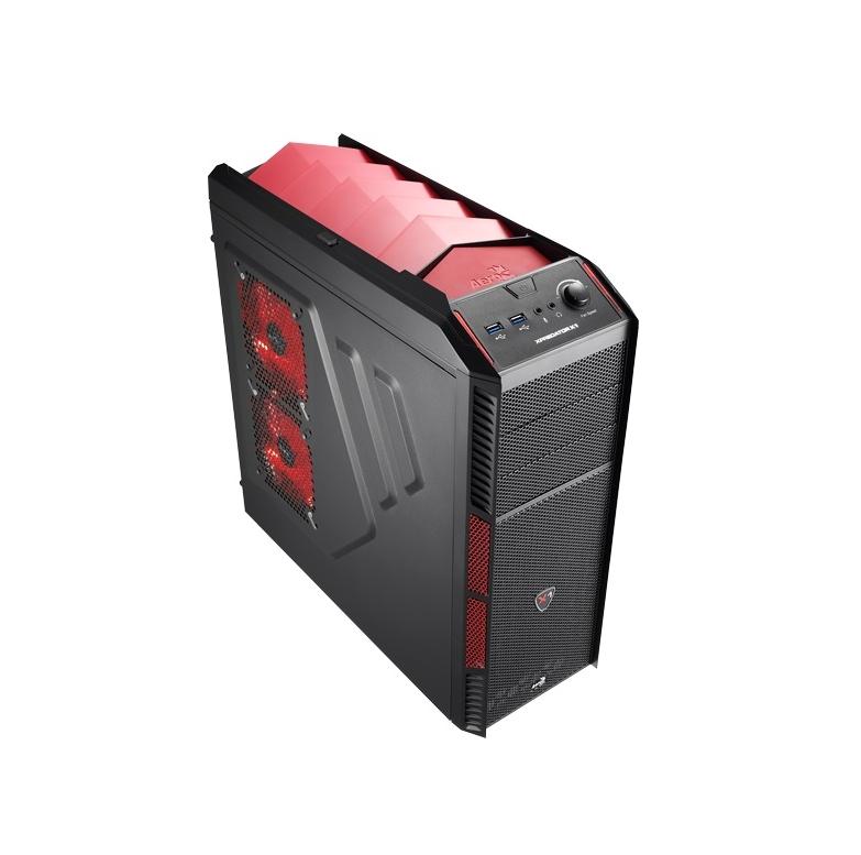 Eladó Már csak volt!!! Számítógépház Midi-Tower Fekete Piros Aerocool Xpredator X1 - olcsó, Új Eladó Már csak volt!!! - Miskolc ( Borsod-Abaúj-Zemplén ) fotó
