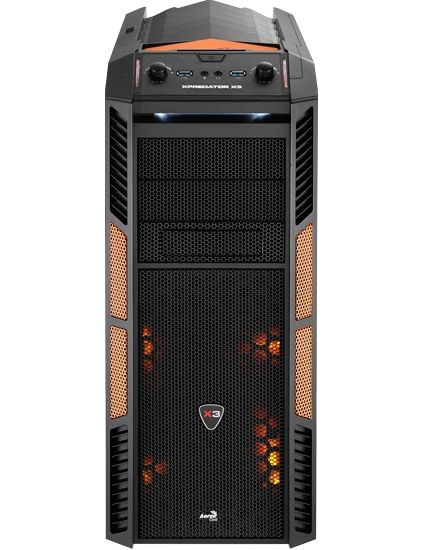 Eladó Már csak volt!!! Számítógépház Midi-Tower Fekete Narancs Aerocool Xpredator X3 - olcsó, Új Eladó Már csak volt!!! - Miskolc ( Borsod-Abaúj-Zemplén ) fotó
