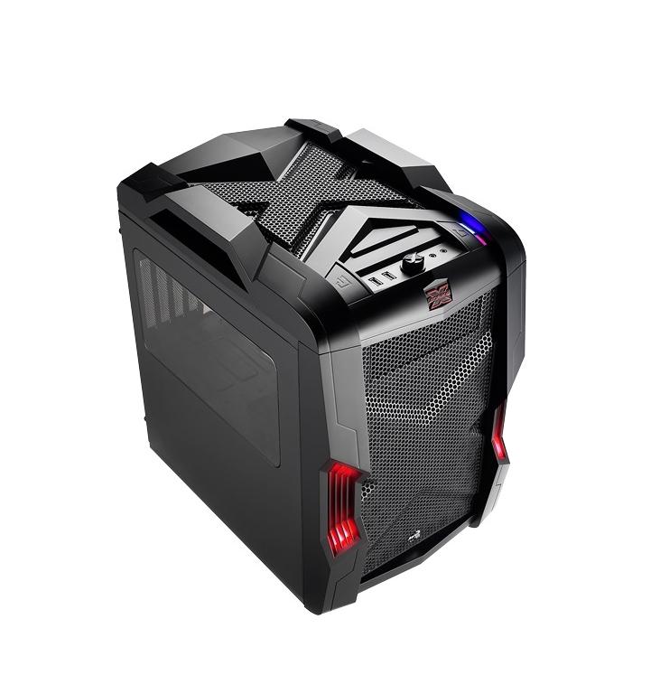 Eladó Már csak volt!!! Számítógépház MicroATX fekete Aerocool Strike-X Cube - olcsó, Új Eladó Már csak volt!!! - Miskolc ( Borsod-Abaúj-Zemplén ) fotó