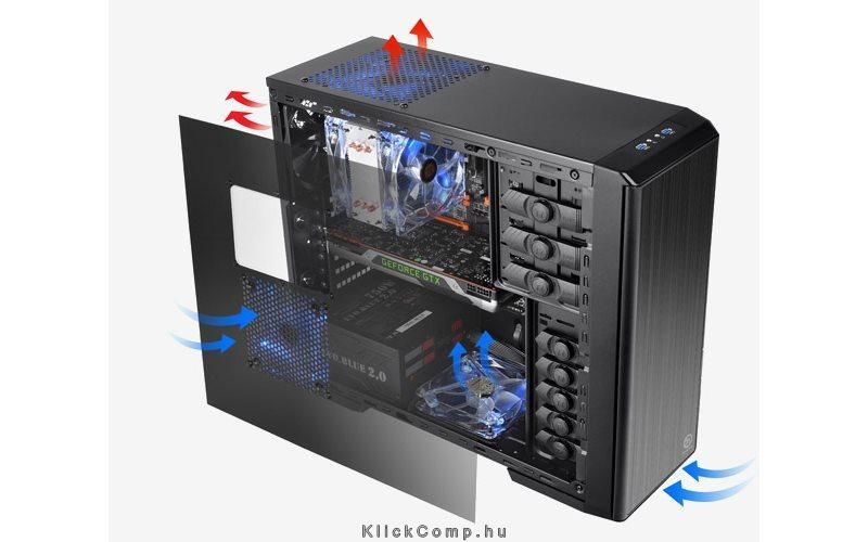 Eladó Már csak volt!!! Számítógépház ablakos ház THERMALTAKE Urban T21 fekete - olcsó, Új Eladó Már csak volt!!! - Miskolc ( Borsod-Abaúj-Zemplén ) fotó
