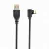 Eladó Már csak volt!!! adatkábel kétutas USB Apa ferde Micro-USB Apa  1.8 M fekete - olcsó, Új Eladó Már csak volt!!! - Miskolc ( Borsod-Abaúj-Zemplén ) fotó 1