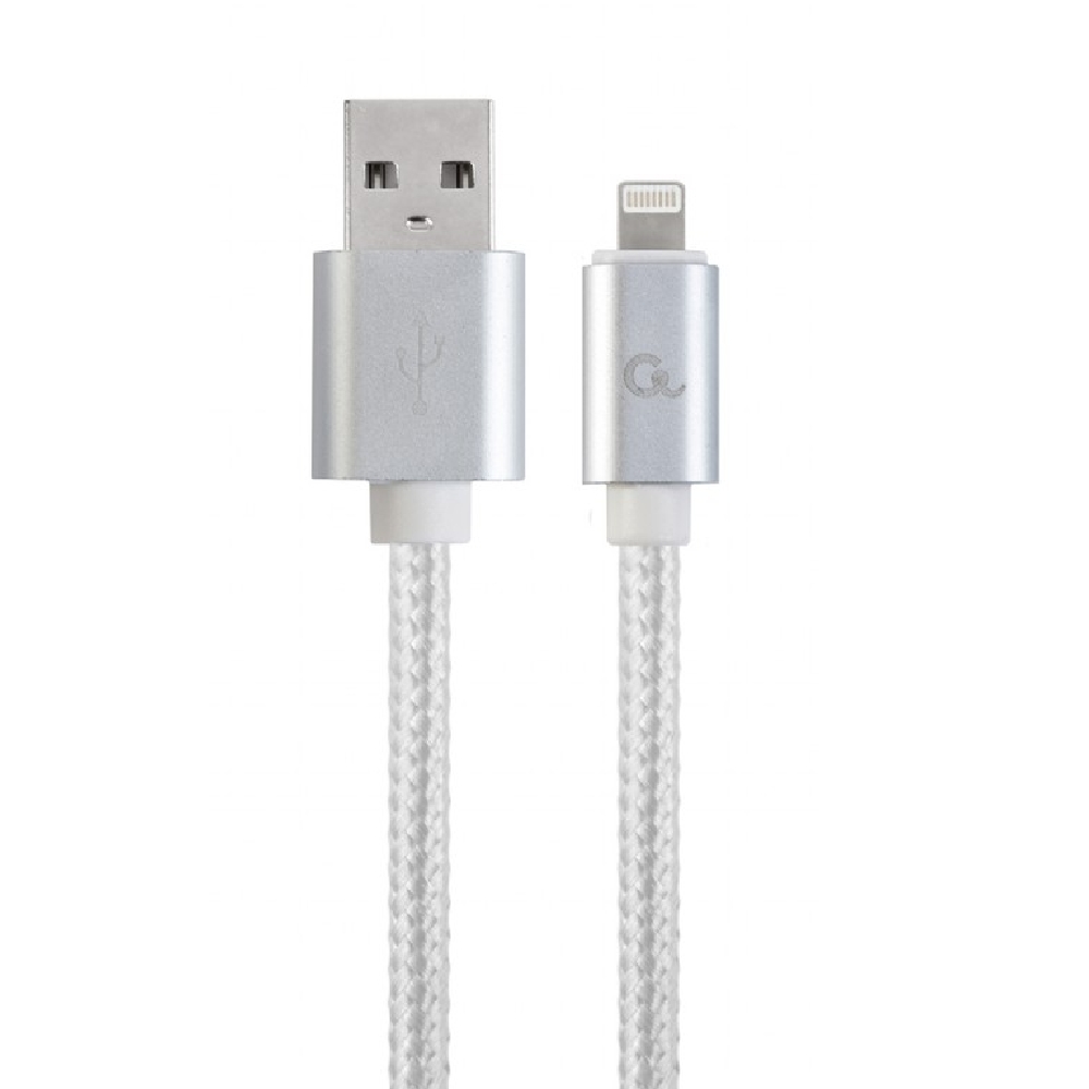 Eladó Már csak volt!!! Kábel USB2.0 - Lightning cable 1,8m Silver, iPhone5Plus Gembird - olcsó, Új Eladó Már csak volt!!! - Miskolc ( Borsod-Abaúj-Zemplén ) fotó