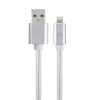 Eladó Már csak volt!!! Kábel USB2.0 - Lightning cable 1,8m Silver, iPhone5Plus Gembird - olcsó, Új Eladó Már csak volt!!! - Miskolc ( Borsod-Abaúj-Zemplén ) fotó 1