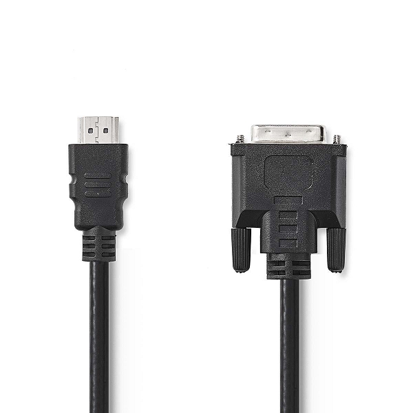 Eladó Már csak volt!!! HDMI DVI-D Kábel  Nedis 2M fekete - olcsó, Új Eladó Már csak volt!!! - Miskolc ( Borsod-Abaúj-Zemplén ) fotó