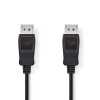 Eladó Már csak volt!!! DisplayPort Kábel DisplayPort Dugó - DisplayPort Dugó 3m Fekete nedis - olcsó, Új Eladó Már csak volt!!! - Miskolc ( Borsod-Abaúj-Zemplén ) fotó 1