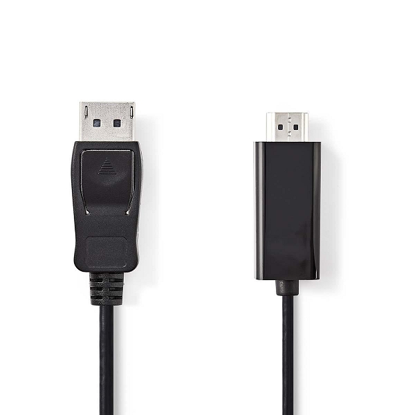 Eladó Már csak volt!!! Displayport - HDMI kábel fekete 2m - olcsó, Új Eladó Már csak volt!!! - Miskolc ( Borsod-Abaúj-Zemplén ) fotó