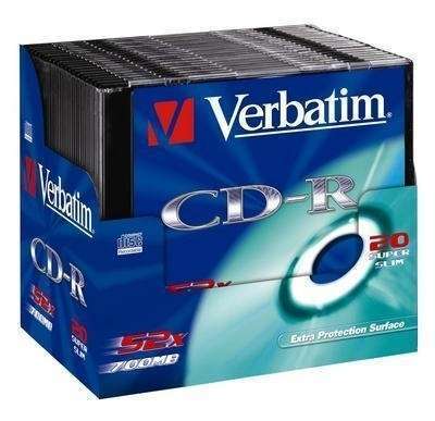 Eladó CD DISK VERBATIM CD-R 700 MB, 80min, 52x (DataLife) vékony tokban - olcsó, Új Eladó - Miskolc ( Borsod-Abaúj-Zemplén ) fotó