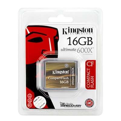 Eladó Már csak volt!!! Kingston 16GB Compact Flash Ultimate3 600x CF 16GB-U3 memória kártya - olcsó, Új Eladó Már csak volt!!! - Miskolc ( Borsod-Abaúj-Zemplén ) fotó