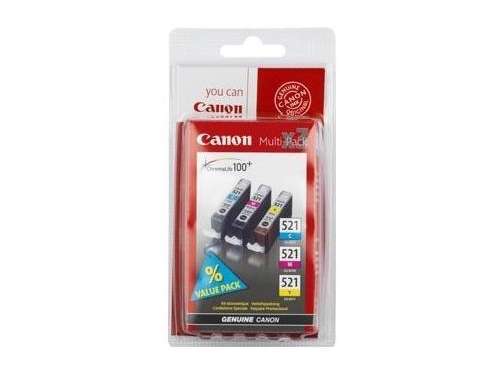 Eladó Canon CLI-521 multipack patron C M Y - olcsó, Új Eladó - Miskolc ( Borsod-Abaúj-Zemplén ) fotó