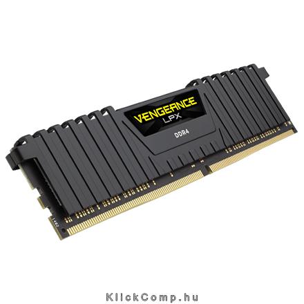 Eladó Már csak volt!!! 8GB memória DDR4 2666MHz C16 Corsair Vengeance LPX Black 2x4GB Memory Kit - olcsó, Új Eladó Már csak volt!!! - Miskolc ( Borsod-Abaúj-Zemplén ) fotó