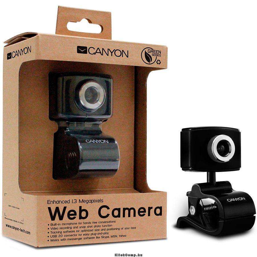 Eladó Már csak volt!!! WEB Camera CANYON CNF-WCAM02B USB 1.3MP Microfon - olcsó, Új Eladó Már csak volt!!! - Miskolc ( Borsod-Abaúj-Zemplén ) fotó