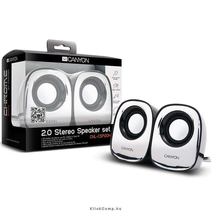 Eladó Már csak volt!!! Multimedia - Speaker CANYON CNL-CSP20H (Stereo, 5W, Subwoofer: 100Hz-18kHz, USB, - olcsó, Új Eladó Már csak volt!!! - Miskolc ( Borsod-Abaúj-Zemplén ) fotó