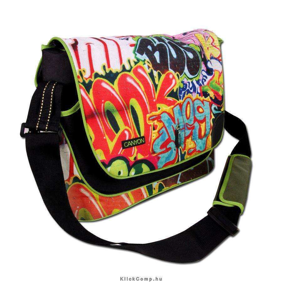 Eladó Már csak volt!!! Bag CANYON Bag for laptop up to 13.3", Graffiti - olcsó, Új Eladó Már csak volt!!! - Miskolc ( Borsod-Abaúj-Zemplén ) fotó