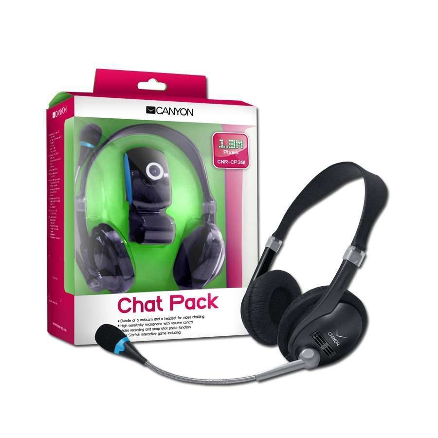 Eladó Már csak volt!!! Web Camera CANYON CNR-CP3G1 (1.3Mpixel, 1 6", CMOS, USB 2.0 and headset with mic - olcsó, Új Eladó Már csak volt!!! - Miskolc ( Borsod-Abaúj-Zemplén ) fotó