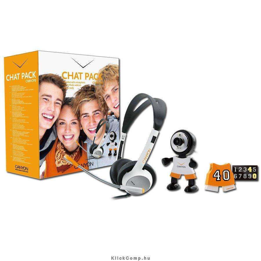 Eladó Már csak volt!!! WEB Camera CANYON Kit CNR-CP8 1.3MP fekete sárga fehér - olcsó, Új Eladó Már csak volt!!! - Miskolc ( Borsod-Abaúj-Zemplén ) fotó