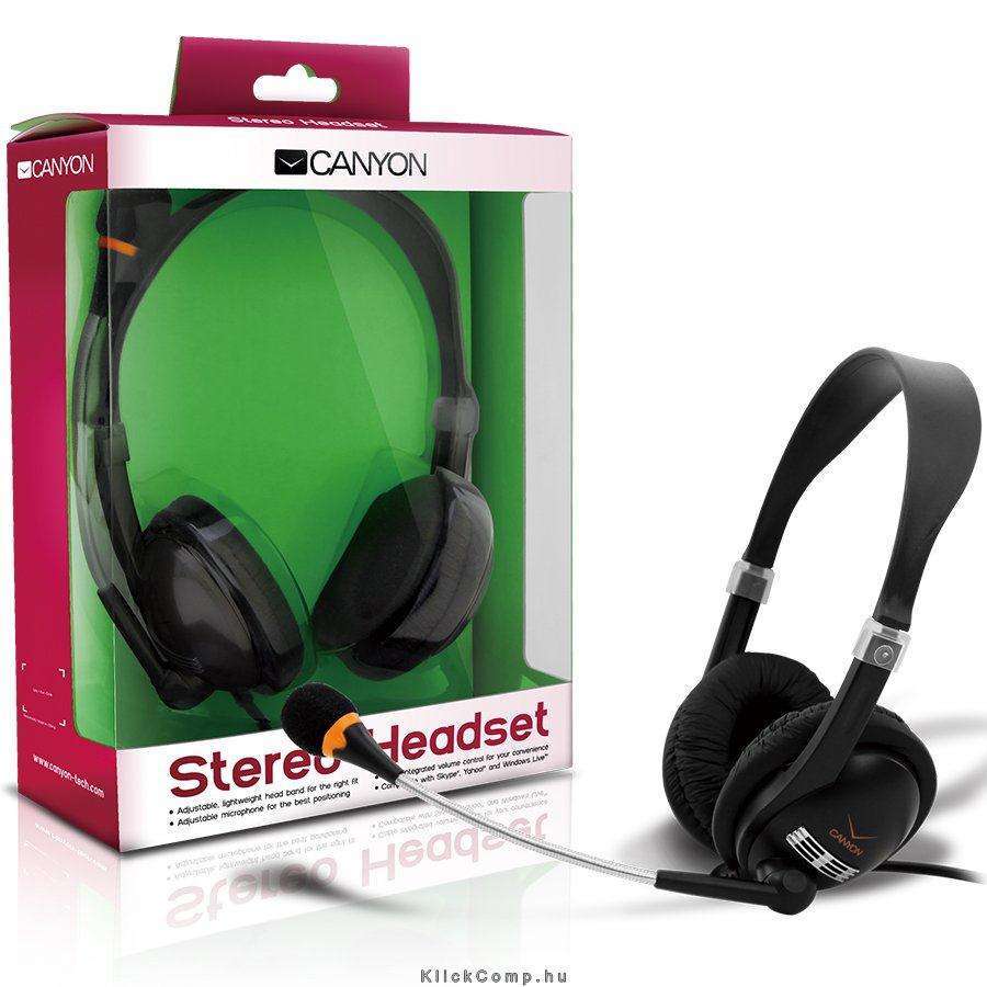 Eladó Már csak volt!!! Headset CANYON - olcsó, Új Eladó Már csak volt!!! - Miskolc ( Borsod-Abaúj-Zemplén ) fotó