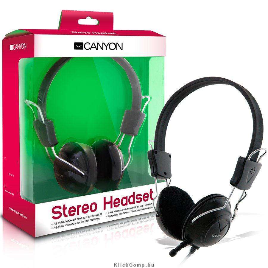 Eladó Már csak volt!!! Headset CANYON - olcsó, Új Eladó Már csak volt!!! - Miskolc ( Borsod-Abaúj-Zemplén ) fotó