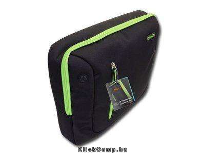 Eladó Már csak volt!!! Laptop Case CANYON Messenger Bag for up to 16" laptop, Nylon, Black Green - olcsó, Új Eladó Már csak volt!!! - Miskolc ( Borsod-Abaúj-Zemplén ) fotó