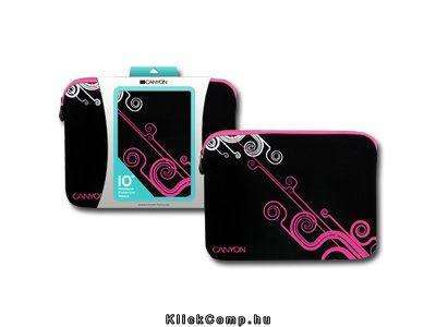 Eladó Már csak volt!!! Laptop Case CANYON Sleeve for up to 10" laptop, Suede, Black Pink - olcsó, Új Eladó Már csak volt!!! - Miskolc ( Borsod-Abaúj-Zemplén ) fotó